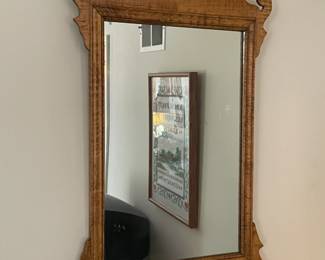 Wooden Wall Mirror