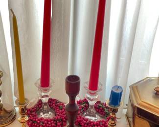 Brass Candlestick Holders