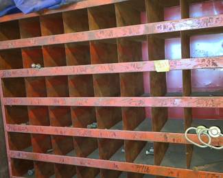 metal storage rack