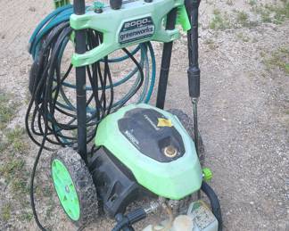 Greenworks electric power washer