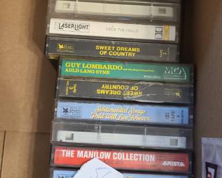 music cassettes