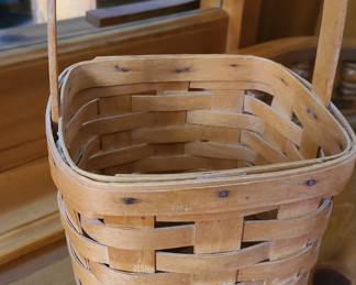 Longaberger handwoven basket
