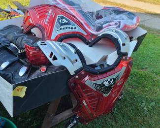 Motocross ATV riding protective gear