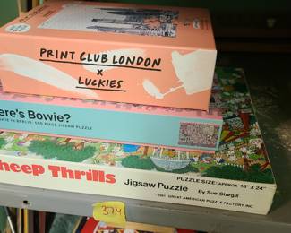 Jigsaw Puzzle lot David Bowie