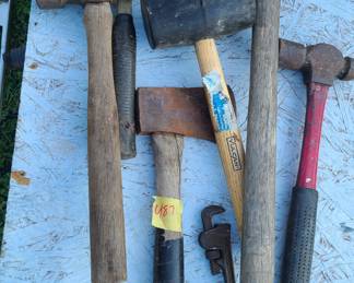 various hand tools