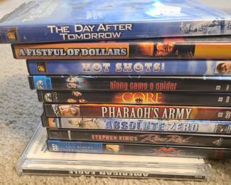 mixed lot fo movie dvds