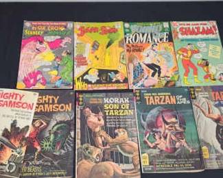 DC Superman National Comics Gold Key Mighty Samson Edgar Rie Burroughs
