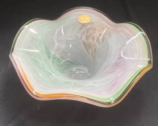 Murano Glassware Crystal Clear Made In Italy