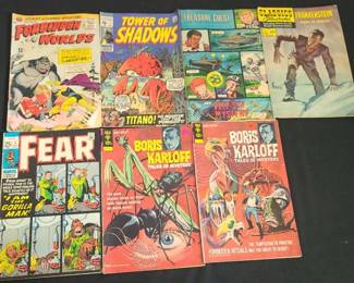 Vintage American Comis Group Tower Of Shadows Deep Six Mystery Classics Illustrated