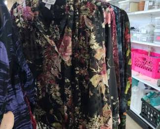 Maggie Sweet And Susan Graver Blouses And Velvet Cardigans MediumLarge