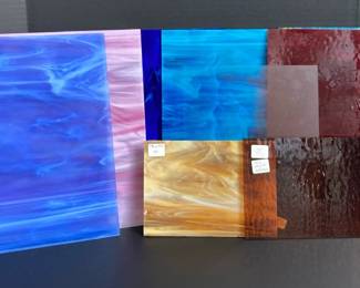 Stained Glass Pieces