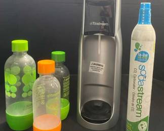 Sodasteam Carbonated Water Set With 3 Reusable Bottles And Extra Air Canister
