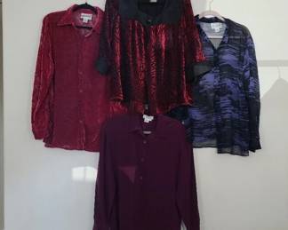 Silk Boutique Diane Von Furstenberg And Bob Mackie Blouse