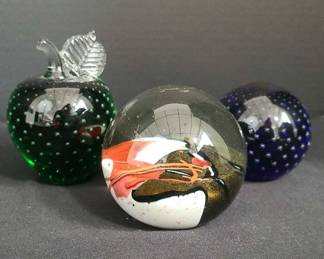 Glass Paperweights