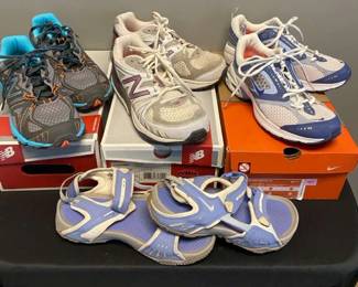 Nike New Balance Running Shoes  Sandals