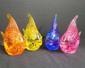 4 Colorful Fish Napkin Holders From Taiwan
