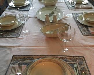Lenox china, Charleston pattern.