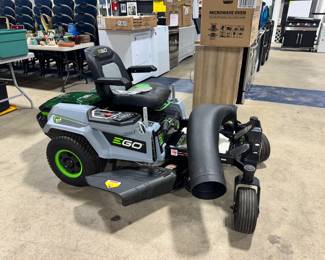 EGo Riding Lawn Mower Orlando Estate Auction