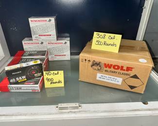 .308 and .40 caliber Ammo Orlando Estate Auction