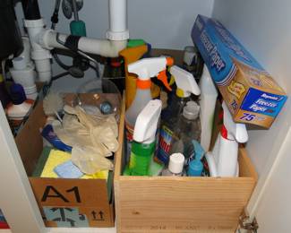 Cleaning supplies