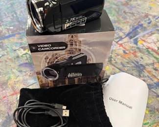 Video camcorder 4 available