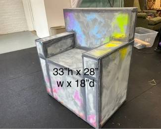 Cube Chair Set Piece