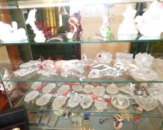 Waterford Ornaments, etc