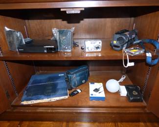 Various cameras, etc