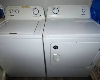 Amana Washer with Agitator & Dryer