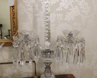 GORGEOUS  Waterford pair Candelabras