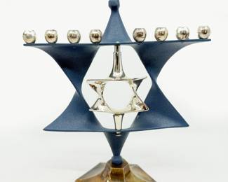 COLLECTION OF MENORAHS