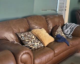 LEATHER SOFAS