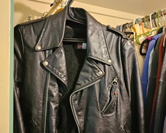 Vintage leather jacket Brooks size 36