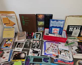 Postcards and stamps