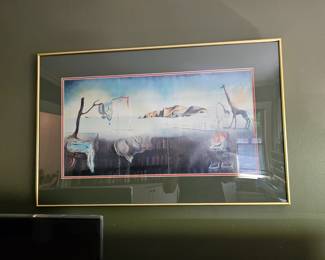 Salvador Dali print 