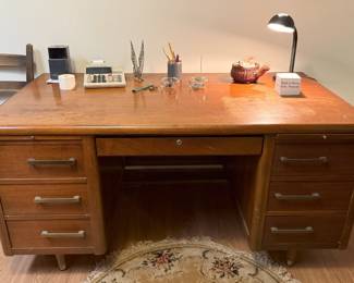This is a mid-century modern desk.