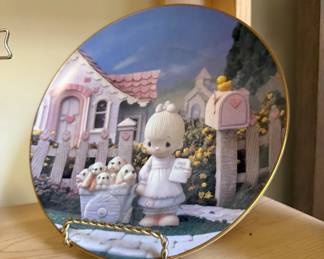 Precious Moments plate