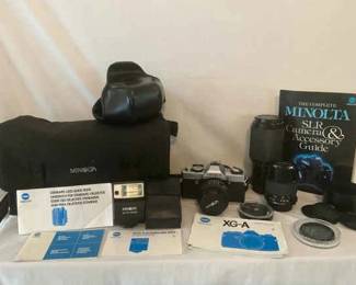 Minolta Camera Lenses 