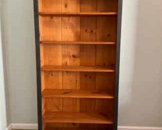 Black Paintd Pine Shelf