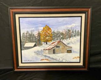 Willi Morgan Painted Canvas
