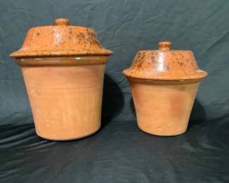 Bob Timberlake Rowe Pottery Stoneware Crock