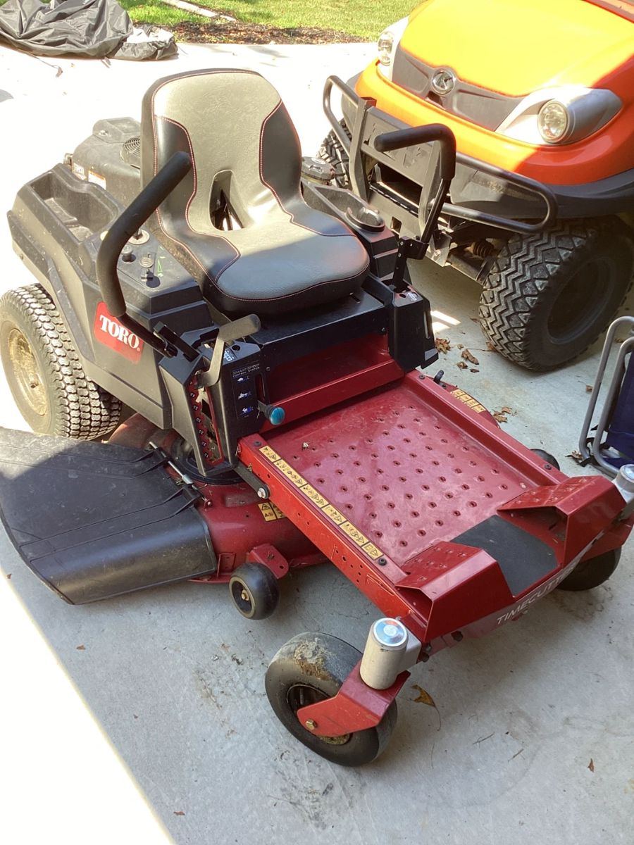 Toro Timecutter Zero Turn Lawn Mower front