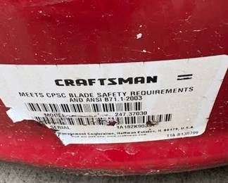 Craftsman Mower Info