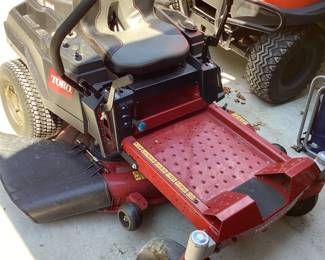 Toro Timecutter Zero Turn Lawn Mower front