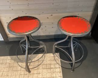 Vintage Swivel Bar Stools