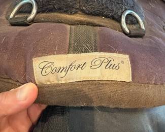 Comfort Plus Saddle Pad Tag