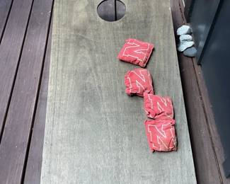 Cornhole Board with Bags