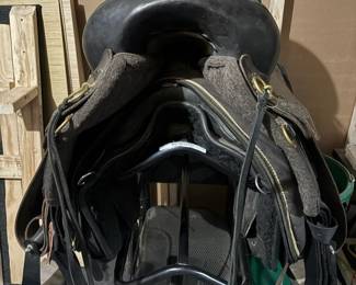 Circle Y Western High Horse Wide Tree Saddle front