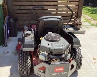 Toro Timecutter Zero Turn Lawn Mower back