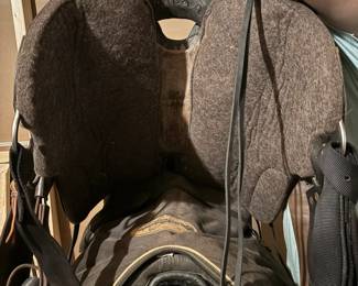 Circle Y Western High Horse Wide Tree Saddle padding